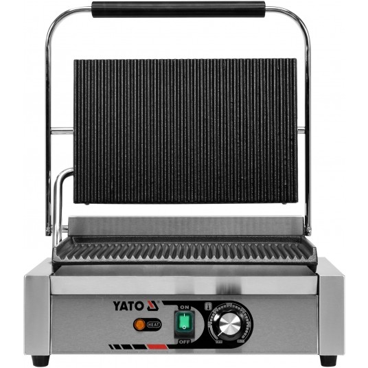 GRILL KONTAKTOWY PANINI RYFLOWANY 44CM -zdjęcie numer 2