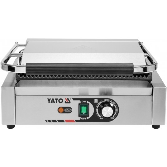 GRILL KONTAKTOWY PANINI RYFLOWANY 44CM -zdjęcie numer 1