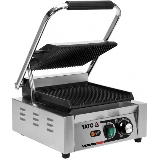 GRILL KONTAKTOWY RYFLOWANY 32CM -zdjęcie numer 3