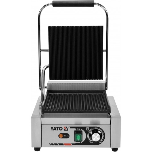 GRILL KONTAKTOWY RYFLOWANY 32CM -zdjęcie numer 2