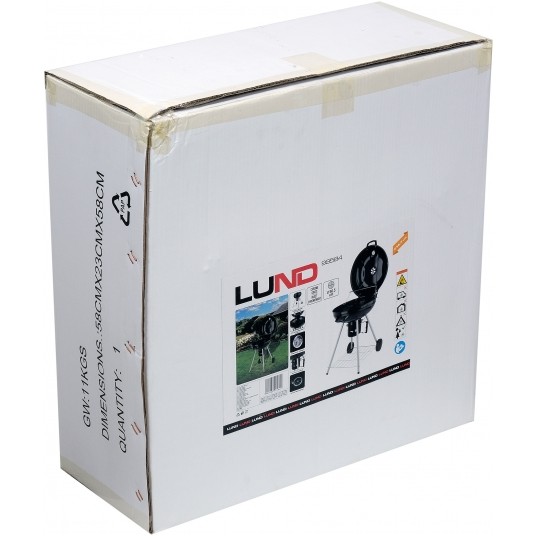 GRILL OGR. OKRĄGŁY Z POKRYWĄ, o54CM -zdjęcie numer 10