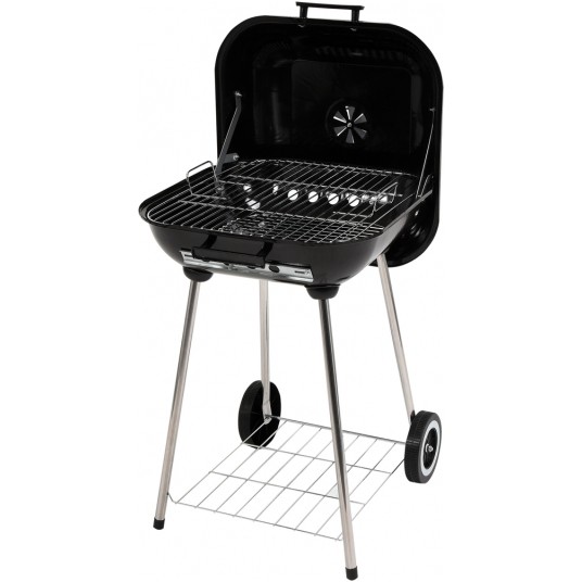 GRILL OGRODOWY Z POKRYWĄ, 40X45 CM -zdjęcie numer 1