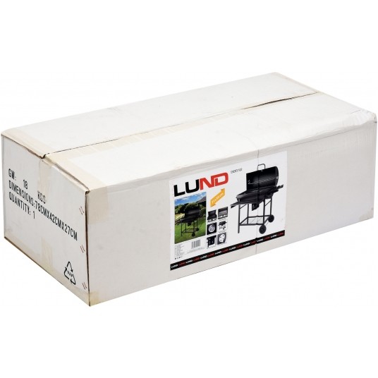 GRILL OGRODOWY Z POKRYWĄ, RUSZT 71CM -zdjęcie numer 7