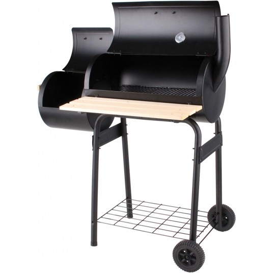 GRILL OGRODOWY Z WĘDZARNIĄ, RUSZT 60 CM -zdjęcie numer 1