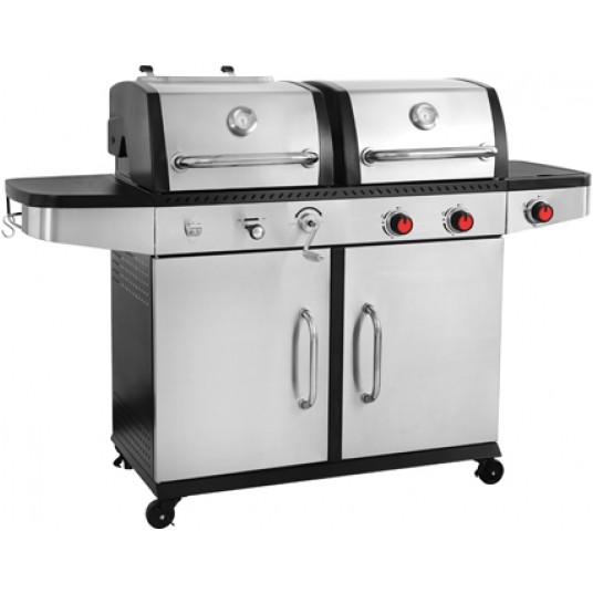 GRILL OTAKE 2W1, GAZ.+WĘGL,INOX 8,2KW -zdjęcie numer 1