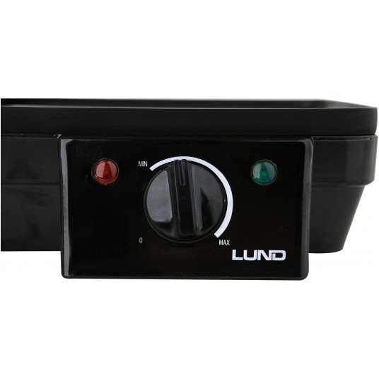 GRILL STOŁOWY EL. 2000W 2W1 40,5X25CM -zdjęcie numer 3