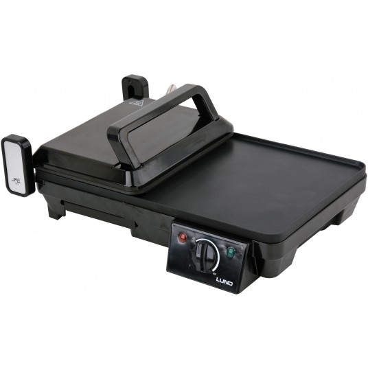 GRILL STOŁOWY EL. 2000W 2W1 40,5X25CM -zdjęcie numer 4