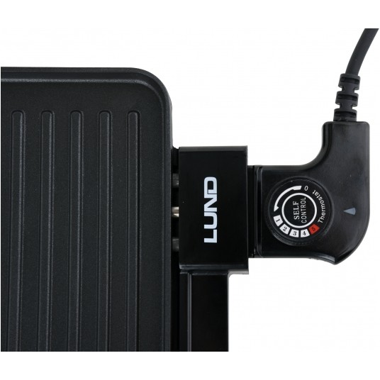 GRILL STOŁOWY ELEKTRYCZNY 2000W,49X27CM -zdjęcie numer 2