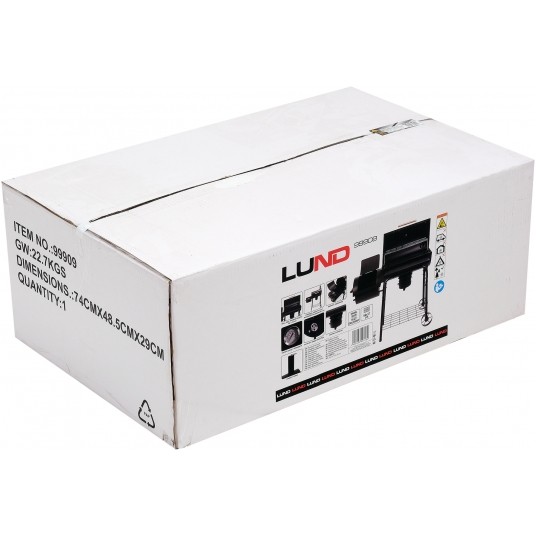 GRILL WĘGL.,WĘDZARNIA XXL,RUSZT 64X37CM -zdjęcie numer 13