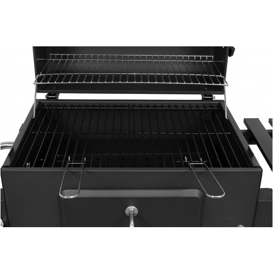 GRILL WĘGLOWY DELUXE, RUSZT 57X37CM -zdjęcie numer 4