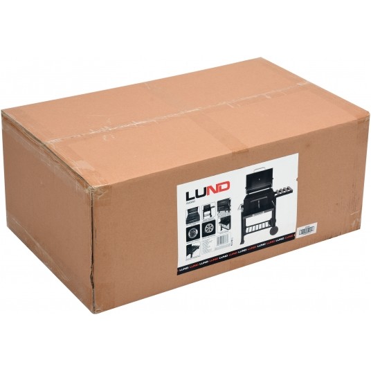 GRILL WĘGLOWY DELUXE RUSZT 57X37CM -zdjęcie numer 11