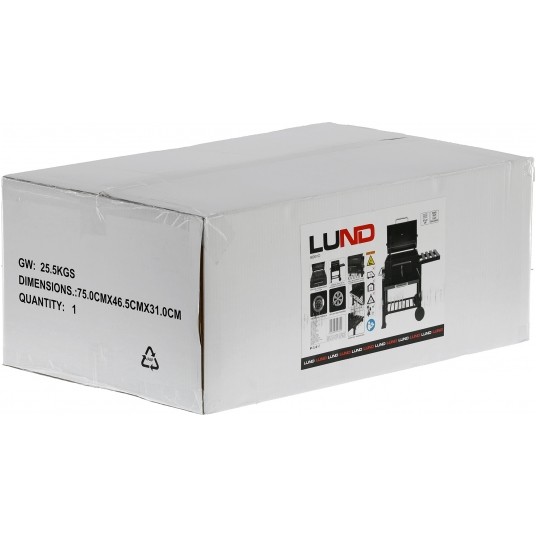 GRILL WĘGLOWY DELUXE, RUSZT 57X37CM -zdjęcie numer 11