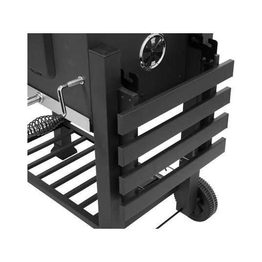 GRILL WĘGLOWY DELUXE, RUSZT 57X37CM -zdjęcie numer 4