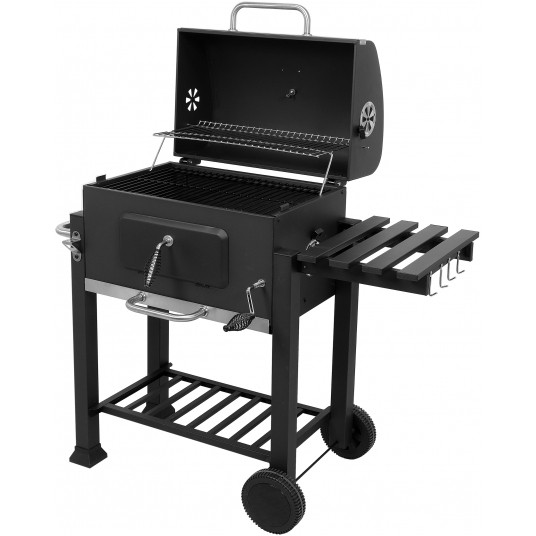 GRILL WĘGLOWY DELUXE, RUSZT 57X37CM -zdjęcie numer 3