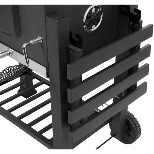GRILL WĘGLOWY DELUXE, RUSZT 57X37CM -zdjęcie numer 7