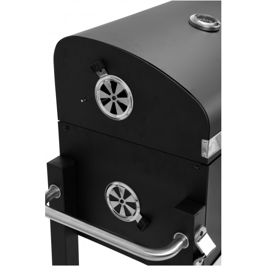 GRILL WĘGLOWY DELUXE RUSZT 57X37CM -zdjęcie numer 7