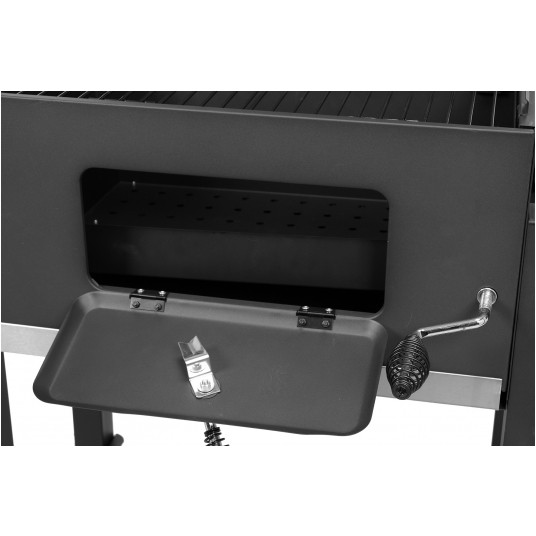 GRILL WĘGLOWY DELUXE, RUSZT 57X37CM -zdjęcie numer 5