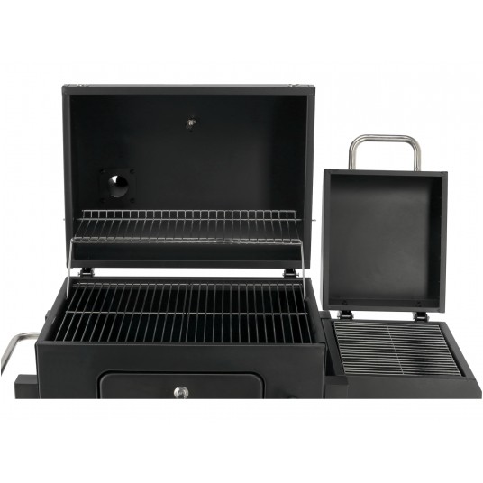GRILL WĘGLOWY DELUXE Z WĘDZARNIĄ -zdjęcie numer 7