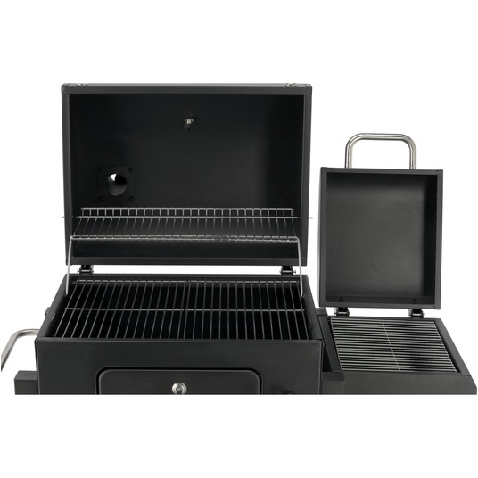 GRILL WĘGLOWY DELUXE Z WĘDZARNIĄ -zdjęcie numer 7