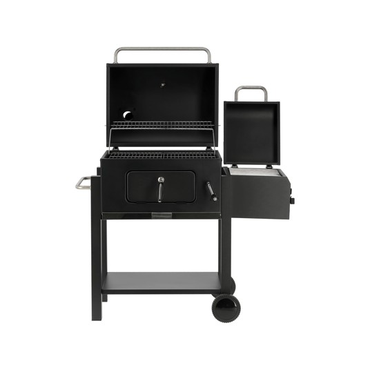 GRILL WĘGLOWY DELUXE Z WĘDZARNIĄ -zdjęcie numer 5