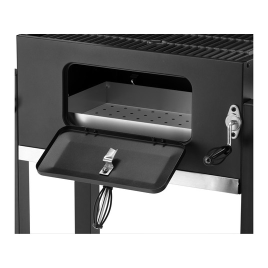 GRILL WĘGLOWY DELUXE, ŻELIWNY R. 54X37CM -zdjęcie numer 15