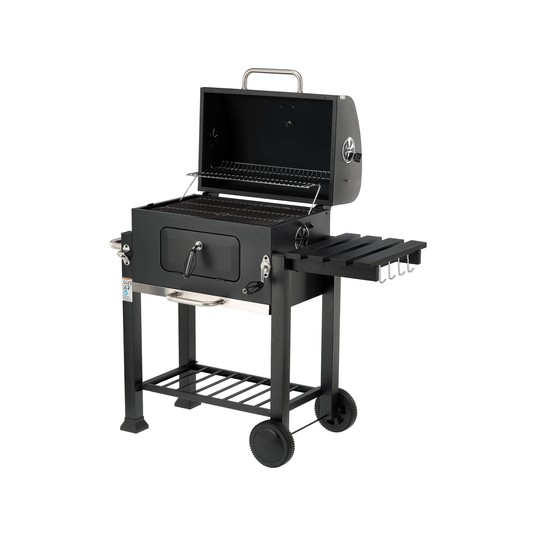 GRILL WĘGLOWY DELUXE, ŻELIWNY R. 54X37CM -zdjęcie numer 12