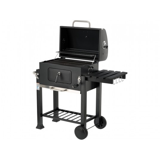 GRILL WĘGLOWY DELUXE, ŻELIWNY R. 54X37CM -zdjęcie numer 12