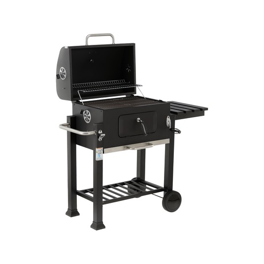 GRILL WĘGLOWY DELUXE, ŻELIWNY R. 54X37CM -zdjęcie numer 11