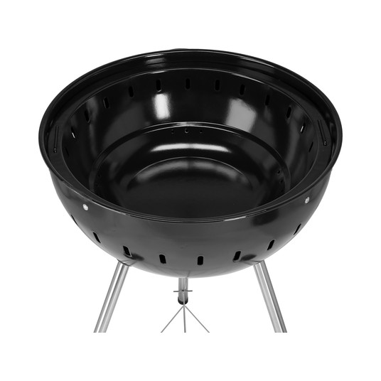 GRILL WĘGLOWY OKRĄGŁY 54CM CZARNY -zdjęcie numer 3