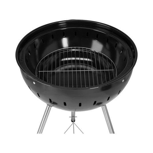 GRILL WĘGLOWY OKRĄGŁY 54CM CZARNY -zdjęcie numer 2
