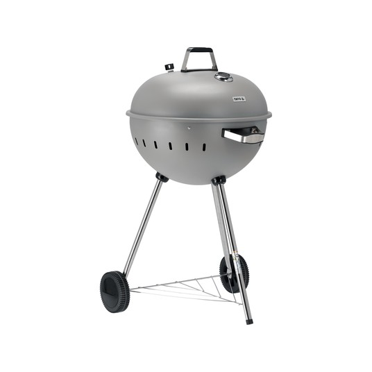 GRILL WĘGLOWY OKRĄGŁY 54CM SZARY -zdjęcie numer 7
