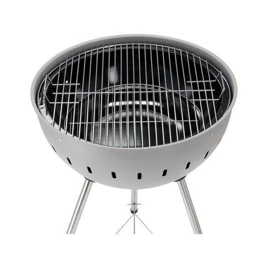 GRILL WĘGLOWY OKRĄGŁY 54CM SZARY -zdjęcie numer 13