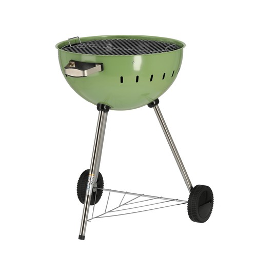 GRILL WĘGLOWY OKRĄGŁY 54CM ZIELONY -zdjęcie numer 10