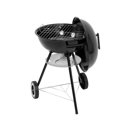 GRILL WĘGLOWY OKRĄGŁY Z POKRYWĄ 41CM -zdjęcie numer 3