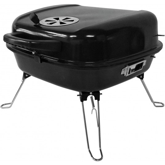 GRILL WĘGLOWY PRZENOŚNY 33 X 35,5CM -zdjęcie numer 2
