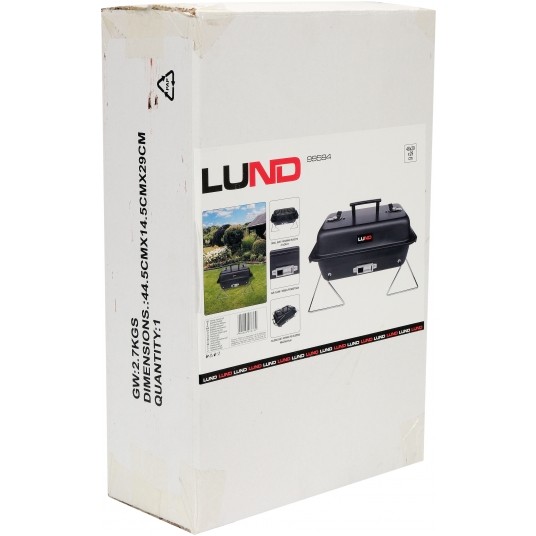 GRILL WĘGLOWY PRZENOŚNY 41 X 26CM -zdjęcie numer 6