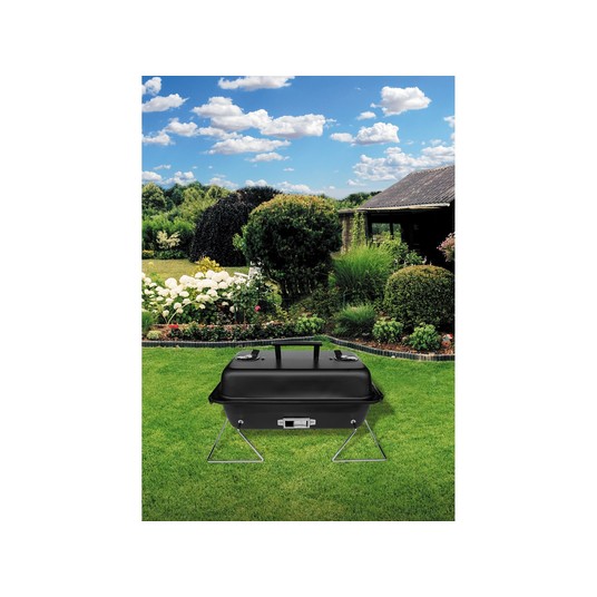 GRILL WĘGLOWY PRZENOŚNY 41 X 26CM -zdjęcie numer 5