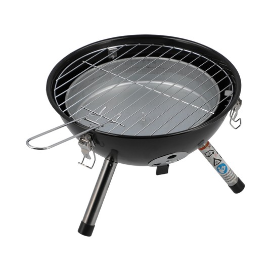 GRILL WĘGLOWY PRZENOŚNY, RUSZT 32CM -zdjęcie numer 4