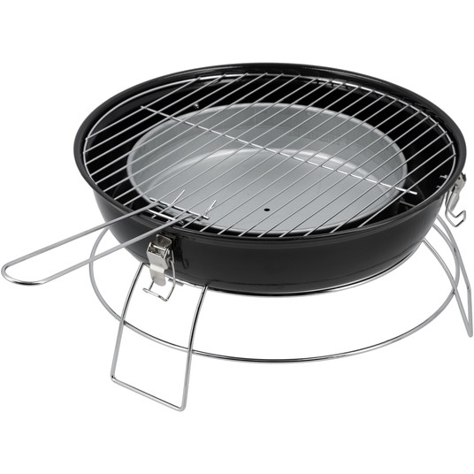 GRILL WĘGLOWY PRZENOŚNY, RUSZT 36CM -zdjęcie numer 3