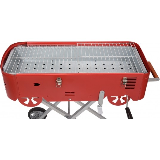 GRILL WĘGLOWY SKŁADANY 70 X 29,5CM -zdjęcie numer 2