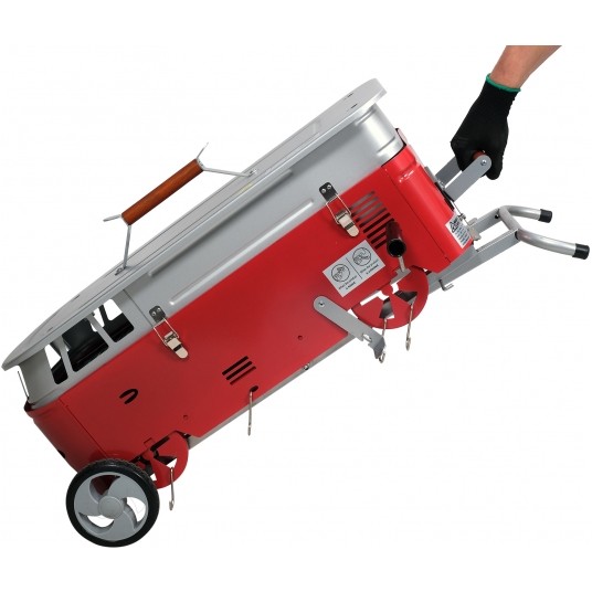 GRILL WĘGLOWY SKŁADANY 70 X 29,5CM -zdjęcie numer 9