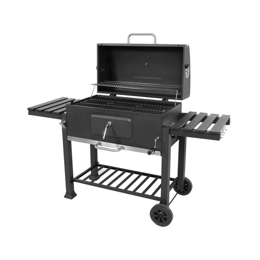 GRILL WĘGLOWY XXL ŻELIWN RUSZT 78X42.5CM -zdjęcie numer 1