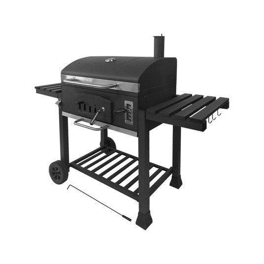 GRILL WĘGLOWY XXL ŻELIWNY RUSZT 71X46CM -zdjęcie numer 1