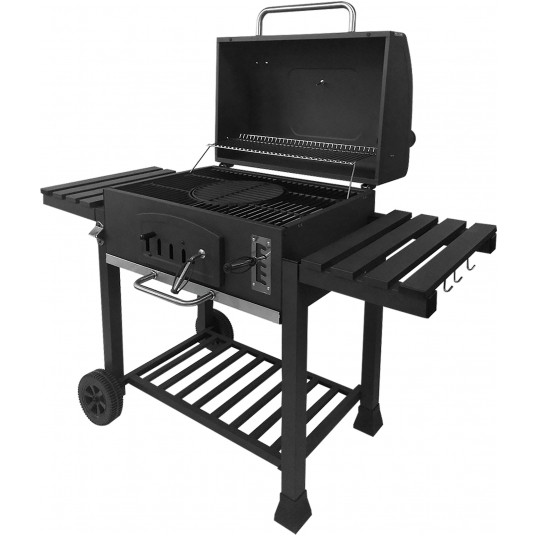 GRILL WĘGLOWY XXL ŻELIWNY RUSZT 71X46CM -zdjęcie numer 2
