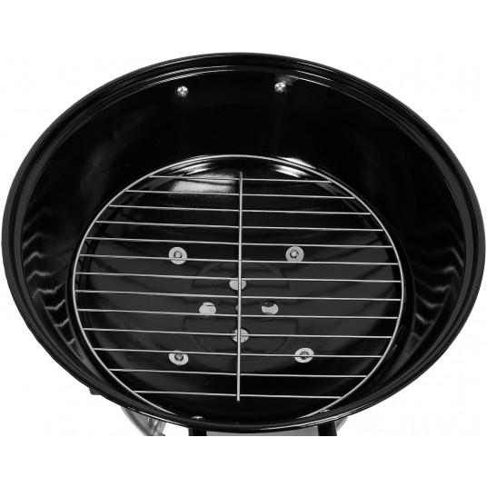 GRILL WĘGLOWY Z POKROWCEM, RUSZT 41CM -zdjęcie numer 6