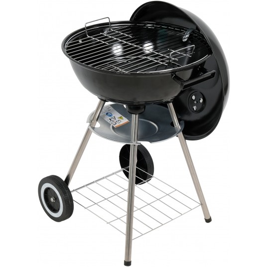 GRILL WĘGLOWY Z POKROWCEM, RUSZT 41CM -zdjęcie numer 4
