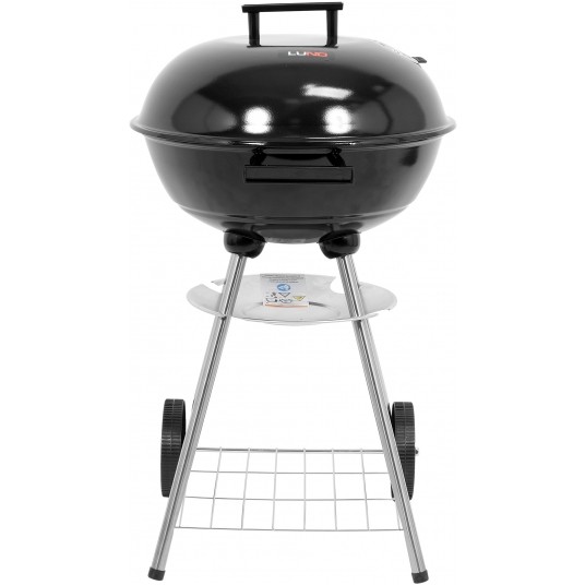 GRILL WĘGLOWY Z POKROWCEM, RUSZT 41CM -zdjęcie numer 1