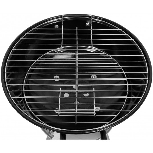 GRILL WĘGLOWY Z POKROWCEM, RUSZT 41CM -zdjęcie numer 5