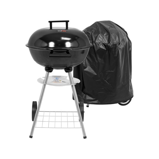 GRILL WĘGLOWY Z POKROWCEM, RUSZT 41CM -zdjęcie numer 8