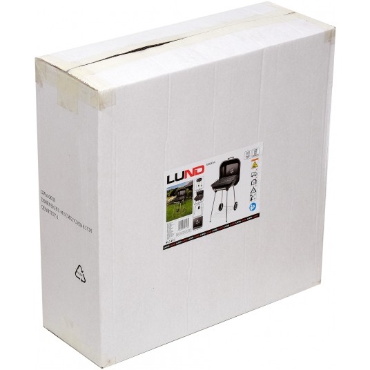 GRILL WĘGLOWY Z POKRYWĄ, RUSZT 45X40CM -zdjęcie numer 7